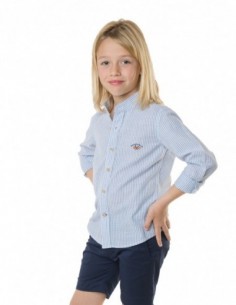 CAMISA CUELLO MAO HILO RAYAS