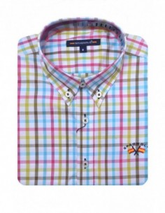 CAMISA POPELIN BOTON C/1074