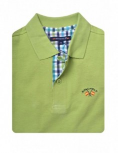 POLO PIQUE CONTRASTE  NIÑO