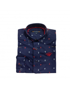 CAMISA POPELIN ESTAMPADA...