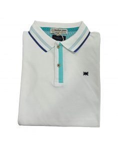 POLO BROWN JURY MANGA CORTA