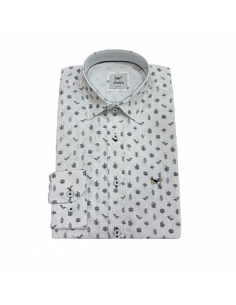 CAMISA POPELIN ESTAMPADA