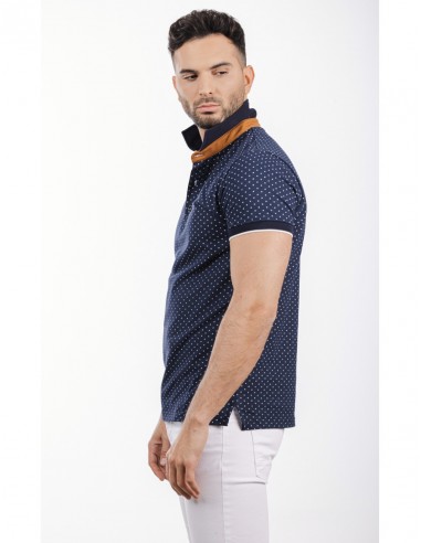 POLO ESTAMPADO MICRO DIBUJO YELLOW SKIN