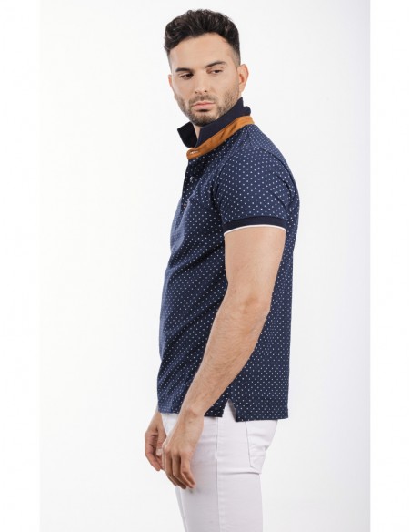 POLO ESTAMPADO MICRO DIBUJO YELLOW SKIN