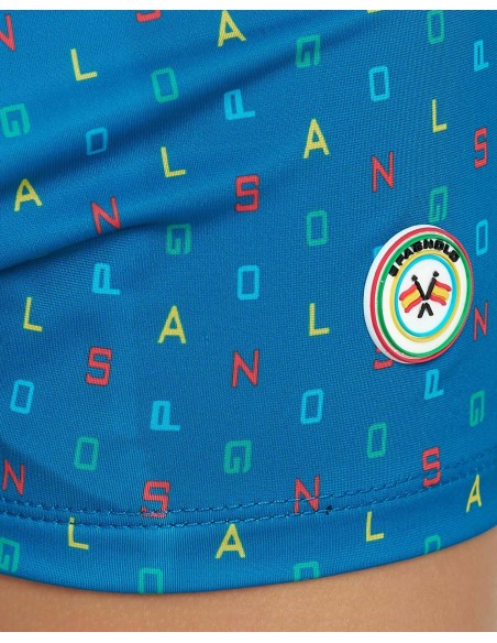 BAÑADOR ESTAMPADO AZUL SPAGNOLO