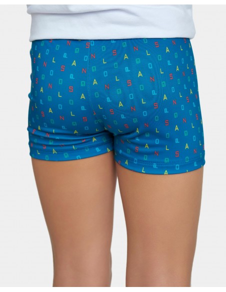 BAÑADOR ESTAMPADO AZUL SPAGNOLO