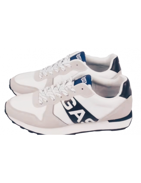 ZAPATILLA SNEAKER GAS PARRIS WHITE/DEEP GAM213217-1032