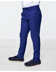 PANTALON NIÑO CHINO CUADROS...