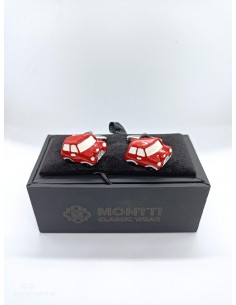 GEMELOS METALICOS MINI ROJO...