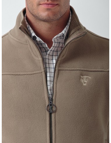 CHALECO POLAR - SEPIA LA GARROCHA