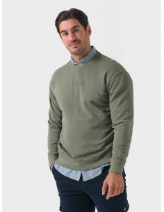 SUDADERA GARMENT DYED -...