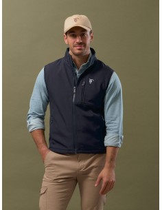 CHALECO SOFTSHELL - MARINO...