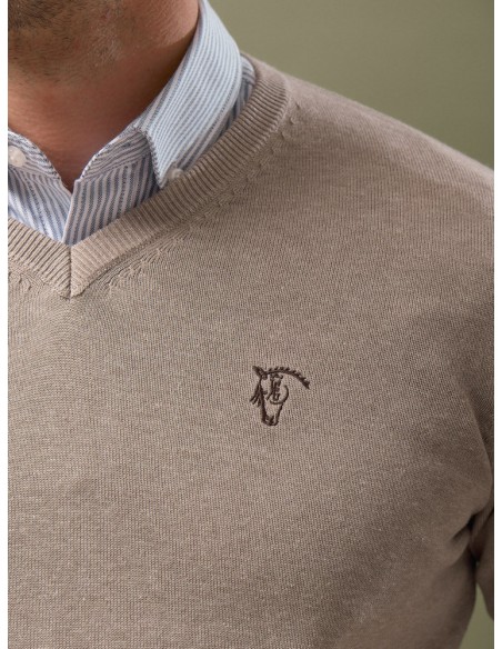 JERSEY DE PICO MELANGE - PIEDRA LA GARROCHA