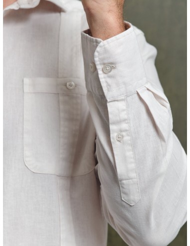 CAMISA CUBANA - BEIGE LA GARROCHA