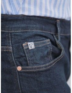 PANTALÓN JEANS OSCURO LA... 2