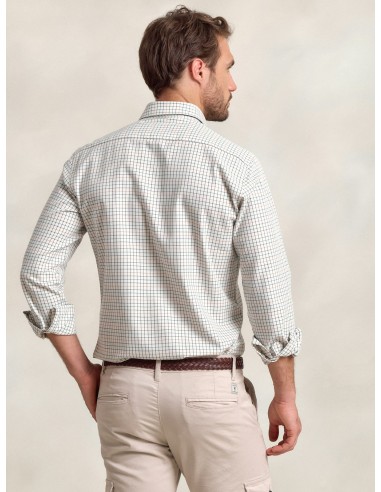 CAMISA CUADROS SOLANA - VERDE LA...