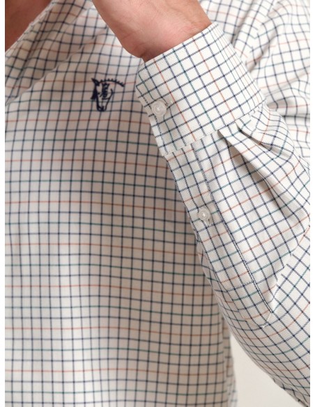 CAMISA CUADROS SOLANA - VERDE LA GARROCHA