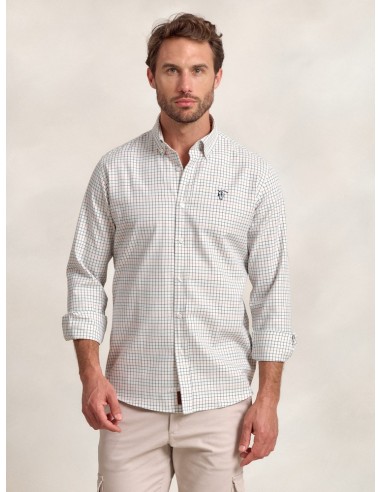 CAMISA CUADROS SOLANA - VERDE LA...