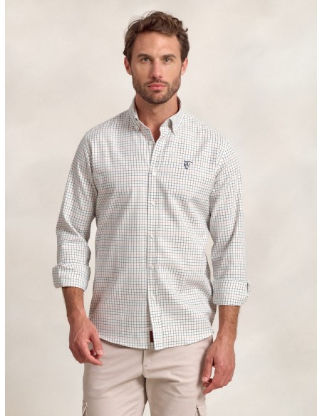 CAMISA CUADROS SOLANA - VERDE LA GARROCHA