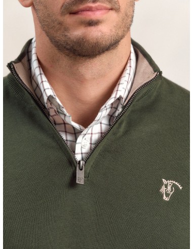 JERSEY DE MEDIA CREMALLERA CONTRASTE...