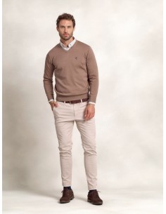 JERSEY DE PICO - TAUPE LA... 2