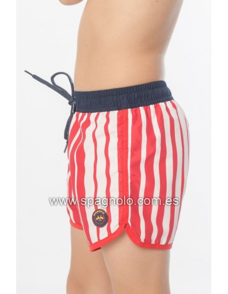 BAÑADOR NIÑO NAUTICO RAYAS C/5501