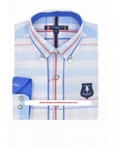 CAMISA NIÑO POPELIN ALG POLO  C/1045